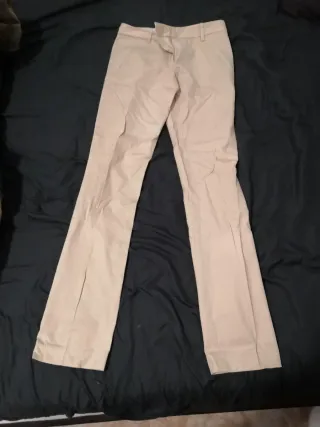 Pantalón Massimo Dutti Beige