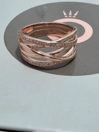 Anello Pandora Misura 54 Oro Argento