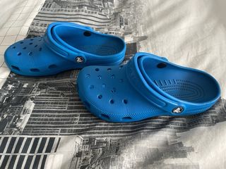 Zuecos Crocs Azules Talla 36