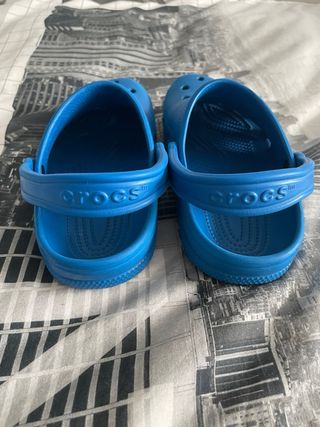 Zuecos Crocs Azules Talla 36