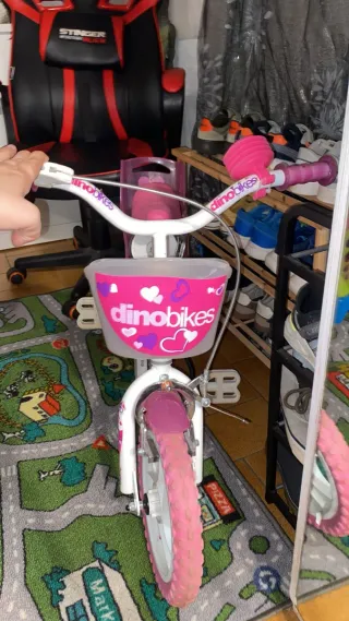 Bicicleta infantil rosa