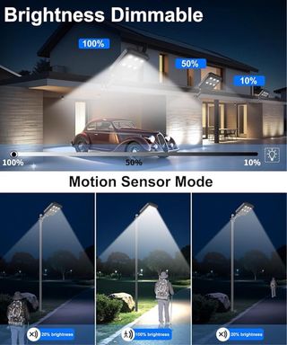 NUEVO! Farola Solar Exterior 6500K Potente