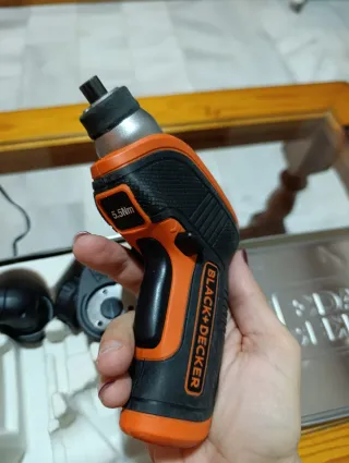 Atornilladora de bateria black decker