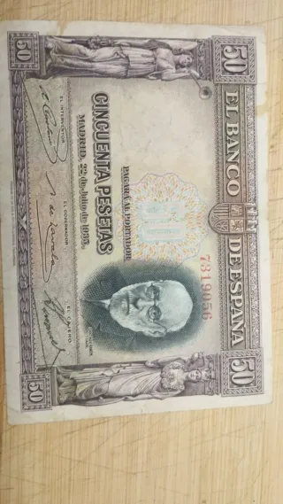 Billetes y monedas antiguos