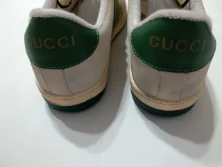 Zapatillas Gucci Beige y Verde