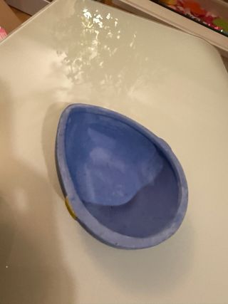 Huevo de cerámica decorado