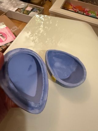 Huevo de cerámica decorado