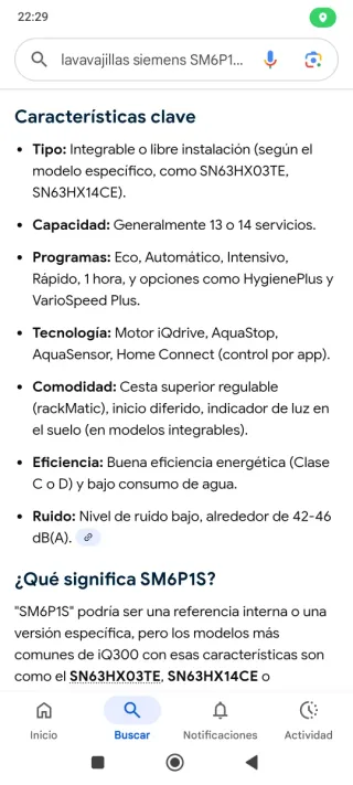 Lavavajillas Siemens IQ300 Blanco