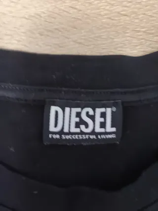 Camiseta Diesel Denim Division Negra