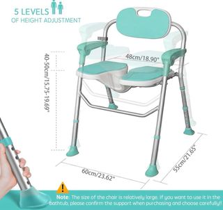 Asiento bañera adulto plegable