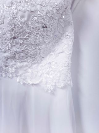 Vestido de Novia Gasa Romántico