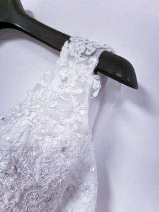 Vestido de Novia Gasa Romántico