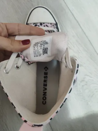 Converse All Star Animal Print Rosa
