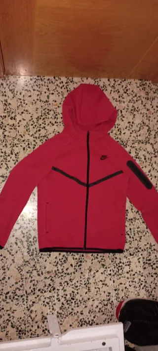 Sudadera Nike Tech Fleece Rojo claro