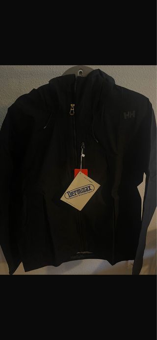 Chubasquero Helly Hansen Negro Talla M