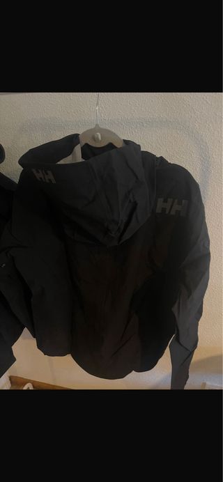 Chubasquero Helly Hansen Negro Talla M