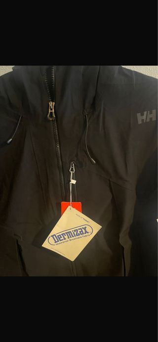 Chubasquero Helly Hansen Negro Talla M