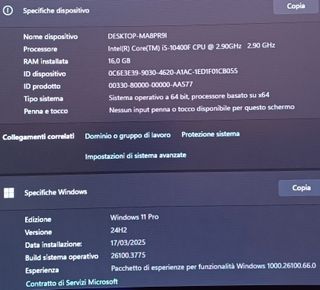 PC Gaming Acer Nitro i5-10400F 16GB RAM