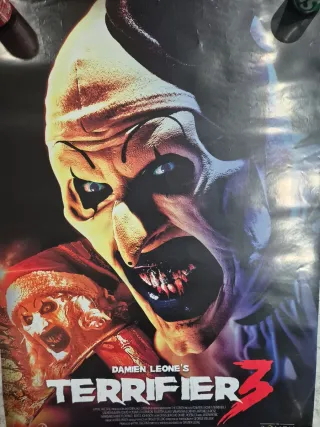 Póster Terrifier 3 de Damien Leone