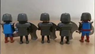 Lote 5 Playmobil Guerreros Medievales