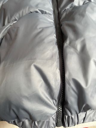 Cazadora acolchada Pull&Bear gris