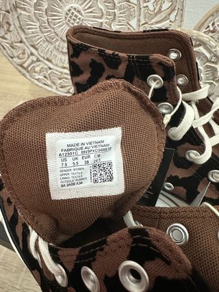 Converse Chuck Taylor All Star con Leopardo