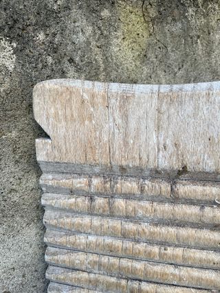 Lavatoio antico in legno