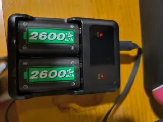 Cargador y 2 Baterías Xbox Series 2600mAh