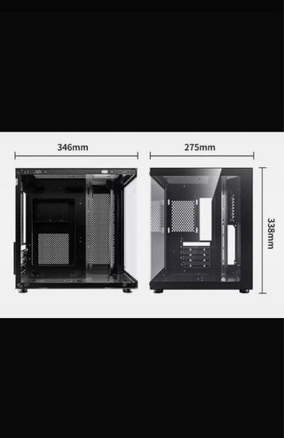Case PC Gaming Nero/Argento