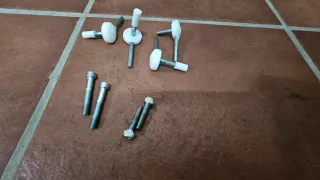 Cuna de madera para bebé + colchón