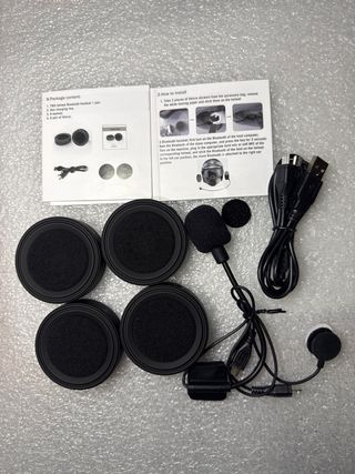 Kit Auriculares Bluetooth TWS Casco Moto