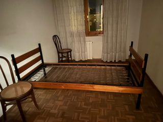 Estructura cama 90 cm madera y metal