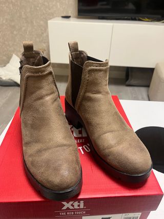 Botín Mustang Talla 37 Marrón