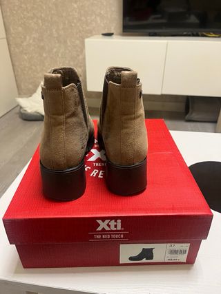 Botín Mustang Talla 37 Marrón