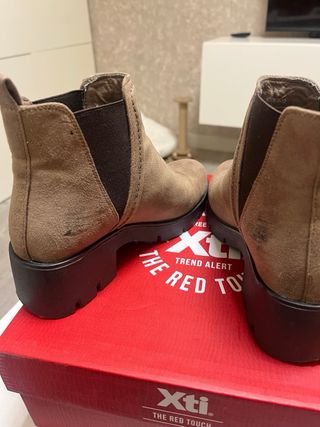 Botín Mustang Talla 37 Marrón