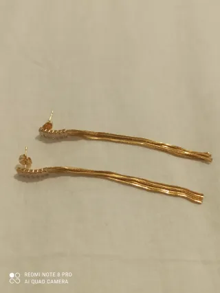 Pendientes Gold Filled con circonitas