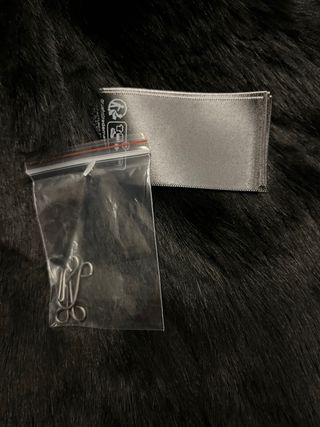 Cappotto Superdry nero con pelliccia