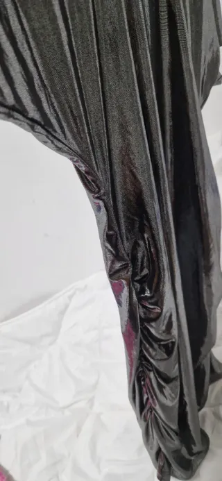 Vestido Boss plateado fiesta