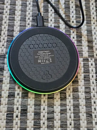 Cargador Inalámbrico G6 RGB Gaming