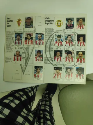 Álbum Fútbol Liga 91-92 Bimbo