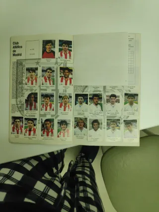 Álbum Fútbol Liga 91-92 Bimbo