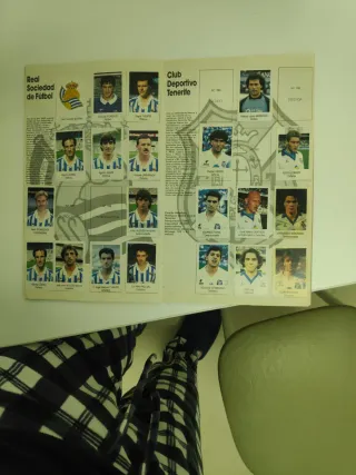 Álbum Fútbol Liga 91-92 Bimbo