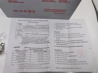 Batería AGM 12V 18Ah Tensite Ciclo Profundo