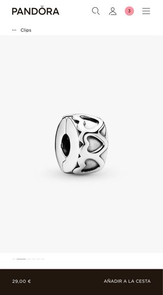 Pulsera Pandora Plata