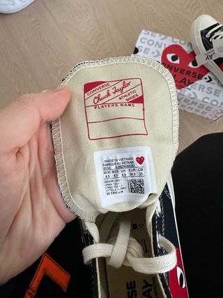 converse x comme des garçons