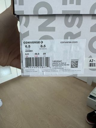 converse x comme des garçons