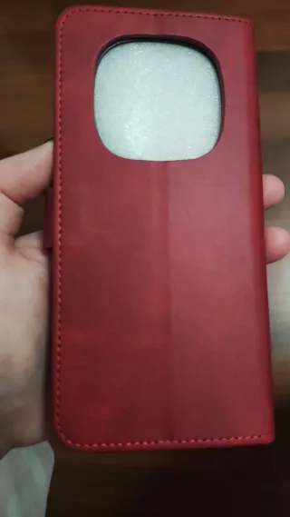 Funda Cartera Redmi Note 14 Pro 5G Roja