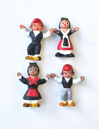FIGURAS ALBOROX SARDANAS BARRO AÑOS 60