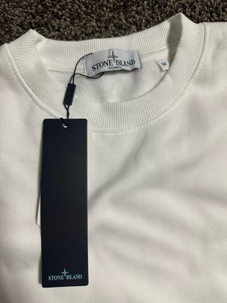 Sudadera Stone Island Blanca