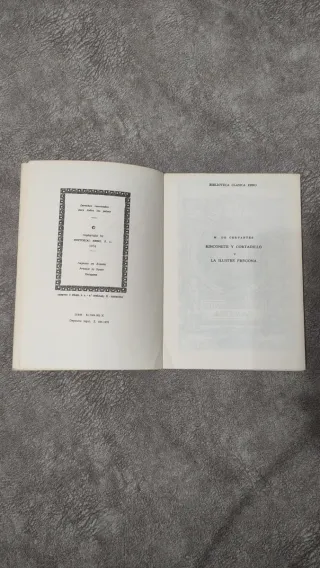 Rinconete y La ilustre Fregona.